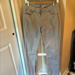 Jennifer Lopez low rise Light Gray Denim Jeans